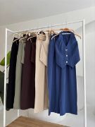 Halter Yaka Yelekli Modal Takım 10144 resmi